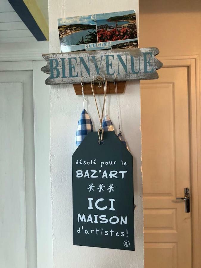 Maison De Pecheurs Saint-Michel-en-Grève Exteriör bild